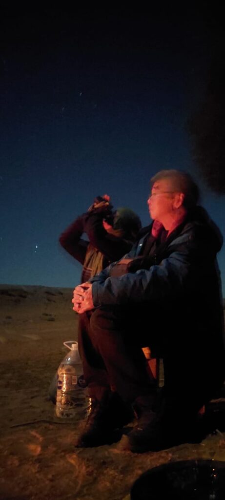 Desert stargazing Morocco
